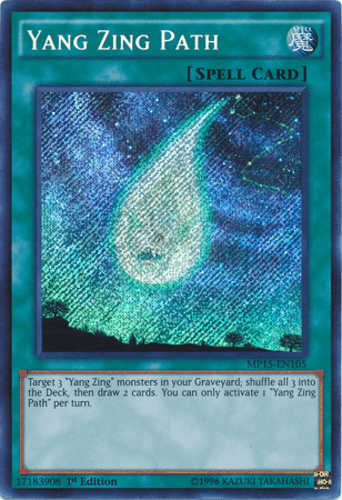 Yang Zing Path - MP15-EN105 Secret Rare 1st Edition