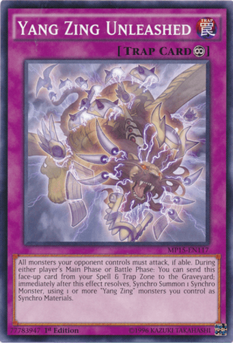 Yang Zing Unleashed - MP15-EN117 Common 1st Edition