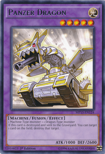 Panzer Dragon - MP15-EN124 Rare 1st Edition
