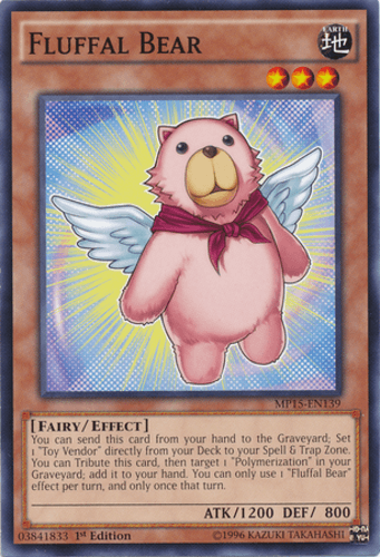 Fluffal Bear - MP15-EN139 Common 1st Edition