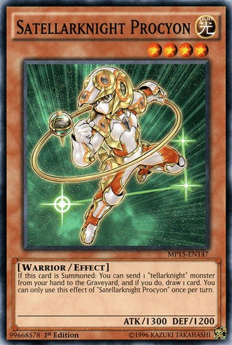 Satellarknight Procyon - MP15-EN147 Common 1st Edition