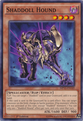 Shaddoll Hound - MP15-EN149 Common 1st Edition