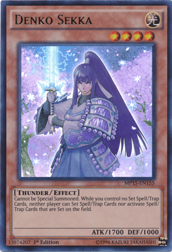 Denko Sekka - MP15-EN155 Ultra Rare 1st Edition