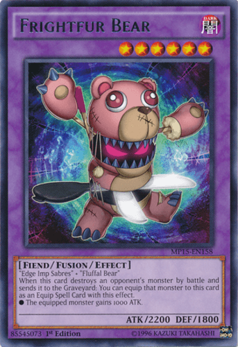 Frightfur Bear - MP15-EN158 Rare 1st Edition