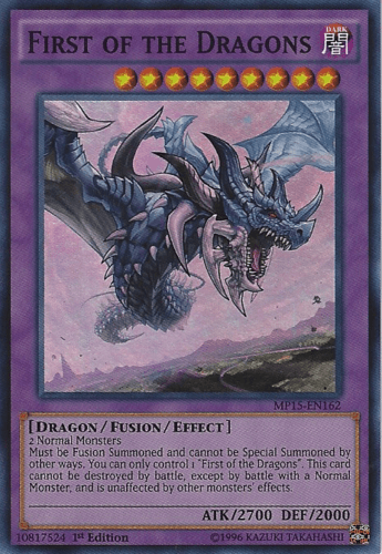 First of the Dragons - MP15-EN162 Super Rare 1st Edition