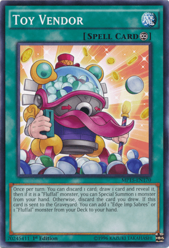 Toy Vendor - MP15-EN170 Common 1st Edition