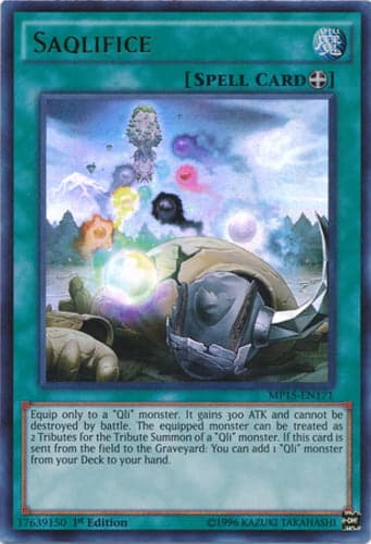 Saqlifice - MP15-EN171 Ultra Rare 1st Edition