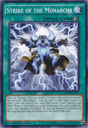 Strike of the Monarchs - MP15-EN177 Common 1st Edition