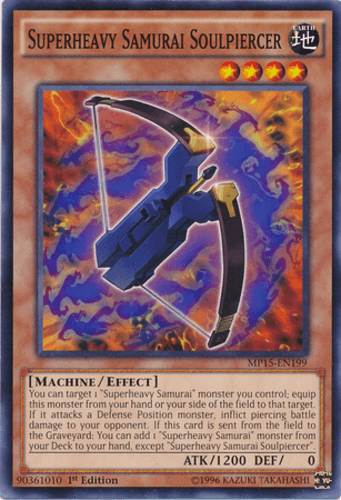Superheavy Samurai Soulpiercer - MP15-EN199 Common 1st Edition