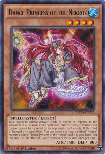 Dance Princess of the Nekroz - MP15-EN213 Rare 1st Edition