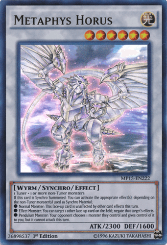 Metaphys Horus - MP15-EN222 Ultra Rare 1st Edition