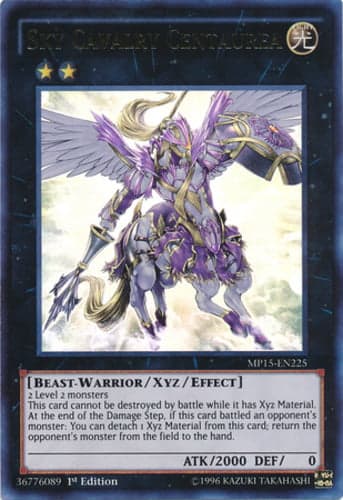 Sky Cavalry Centaurea - MP15-EN225 Ultra Rare 1st Edition