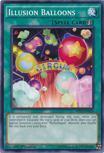 Illusion Balloons - MP15-EN226 Common 1st Edition