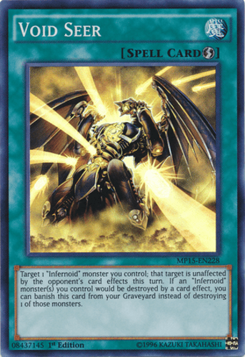 Void Seer - MP15-EN228 Super Rare 1st Edition