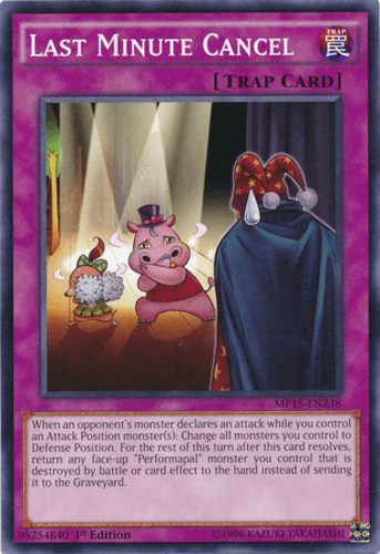 Last Minute Cancel - MP15-EN238 Common 1st Edition