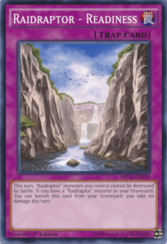 Raidraptor - Readiness - MP15-EN239 Common 1st Edition