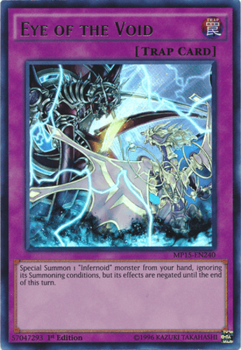 Eye of the Void - MP15-EN240 Ultra Rare 1st Edition