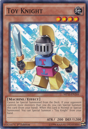 Toy Knight - MP15-EN244 Common 1st Edition