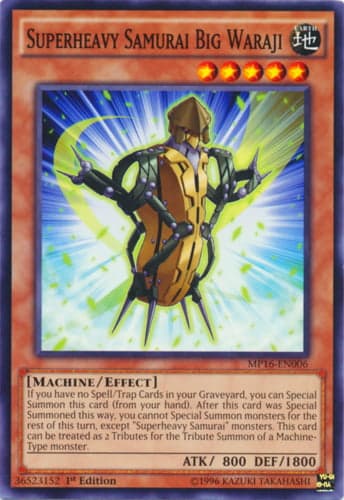 Superheavy Samurai Big Waraji - MP16-EN006 Common Unlimited