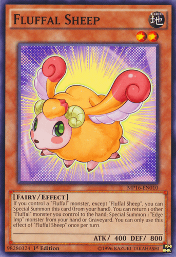 Fluffal Sheep - MP16-EN010 Common 1st Edition