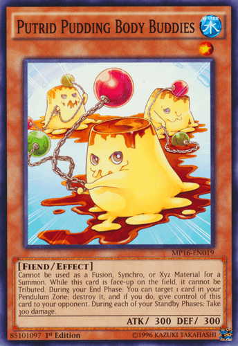 Putrid Pudding Body Buddies - MP16-EN019 Common 1st Edition