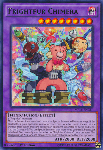 Frightfur Chimera - MP16-EN021 Rare Unlimited