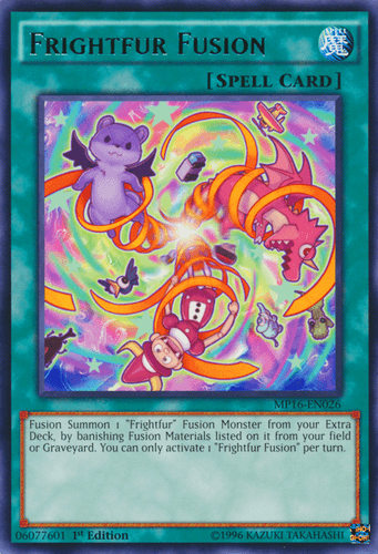 Frightfur Fusion - MP16-EN026 Rare 1st Edition