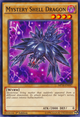 Mystery Shell Dragon - MP16-EN047 Common 1st Edition