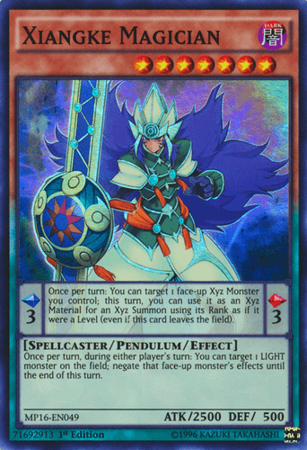Xiangke Magician - MP16-EN049 Super Rare Unlimited