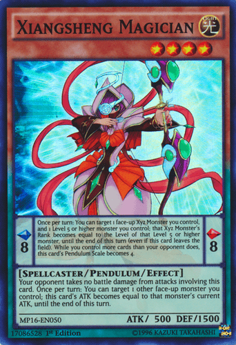 Xiangsheng Magician - MP16-EN050 Super Rare Unlimited