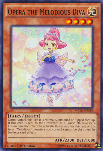 Opera the Melodious Diva - MP16-EN054 Common Unlimited