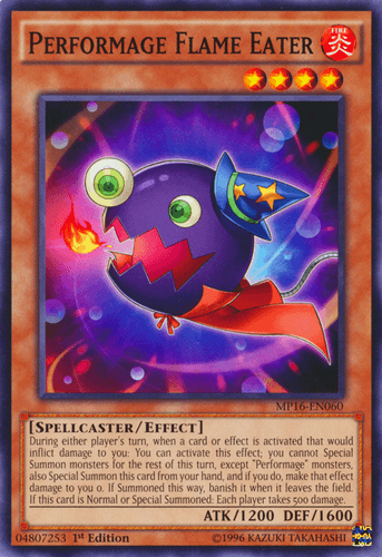 Performage Flame Eater - MP16-EN060 Common 1st Edition