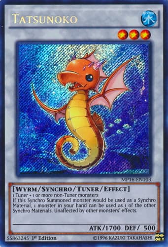 Tatsunoko - MP16-EN103 Secret Rare 1st Edition