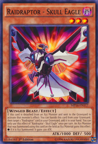 Raidraptor - Skull Eagle - MP16-EN117 Common Unlimited