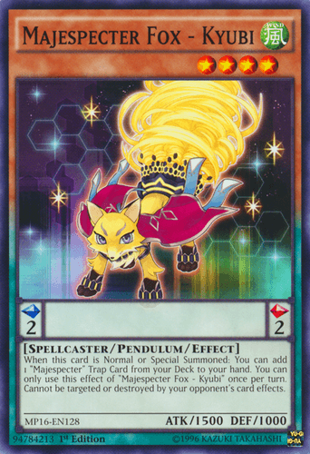 Majespecter Fox - Kyubi - MP16-EN128 Common Unlimited