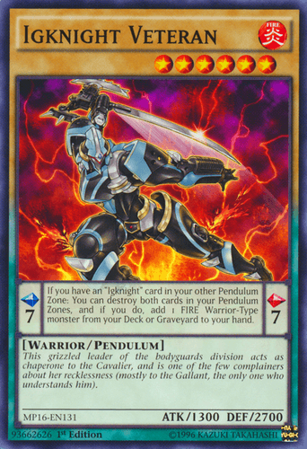 Igknight Veteran - MP16-EN131 Common Unlimited