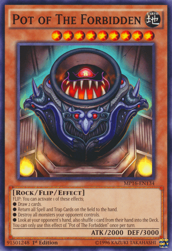 Pot of The Forbidden - MP16-EN134 Common Unlimited