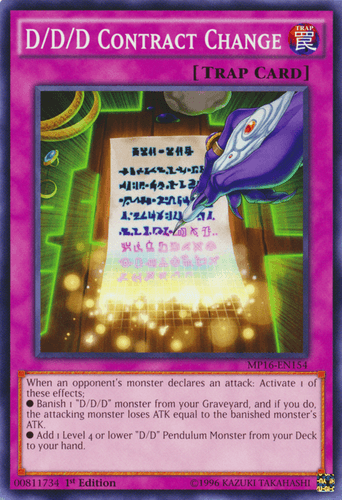 D/D/D Contract Change - MP16-EN154 Common 1st Edition