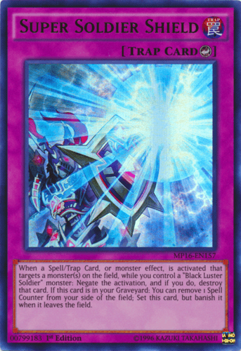 Super Soldier Shield - MP16-EN157 Ultra Rare Unlimited