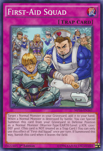 First-Aid Squad - MP16-EN161 Common 1st Edition