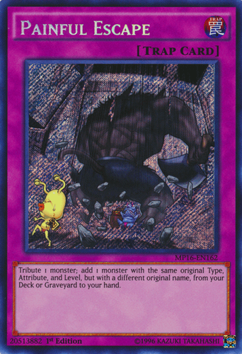 Painful Escape - MP16-EN162 Secret Rare Unlimited