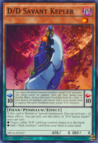 D/D Savant Kepler - MP16-EN167 Common Unlimited