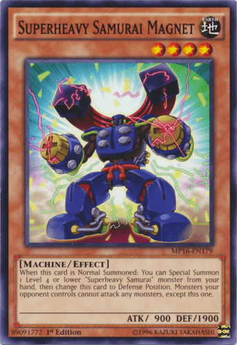 Superheavy Samurai Magnet - MP16-EN179 Common Unlimited