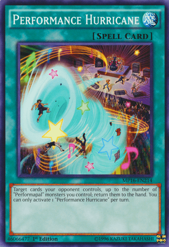 Performance Hurricane - MP16-EN214 Common 1st Edition