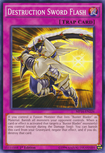 Destruction Sword Flash - MP16-EN226 Common Unlimited