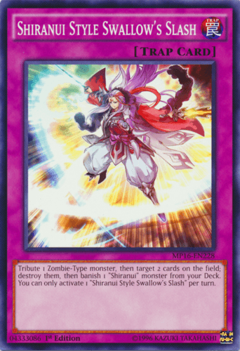 Shiranui Style Swallow's Slash - MP16-EN228 Common Unlimited
