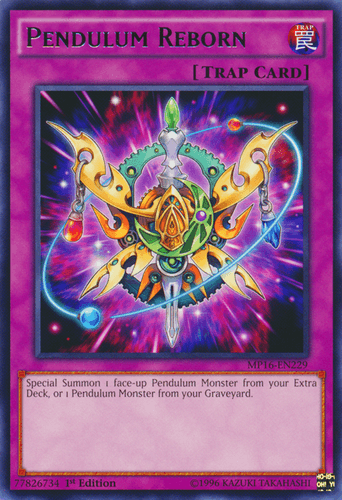 Pendulum Reborn - MP16-EN229 Rare Unlimited