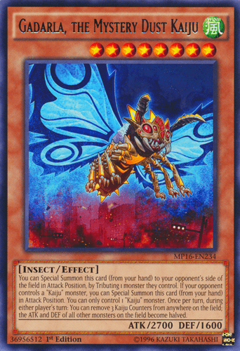 Gadarla, the Mystery Dust Kaiju - MP16-EN234 Rare Unlimited