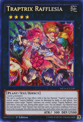 Traptrix Rafflesia - MP16-EN239 Secret Rare Unlimited