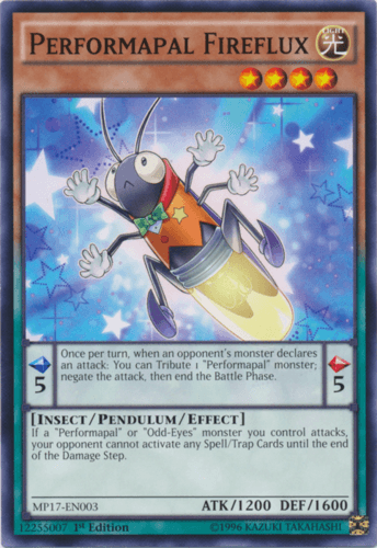 Performapal Fireflux - MP17-EN003 Common 1st Edition